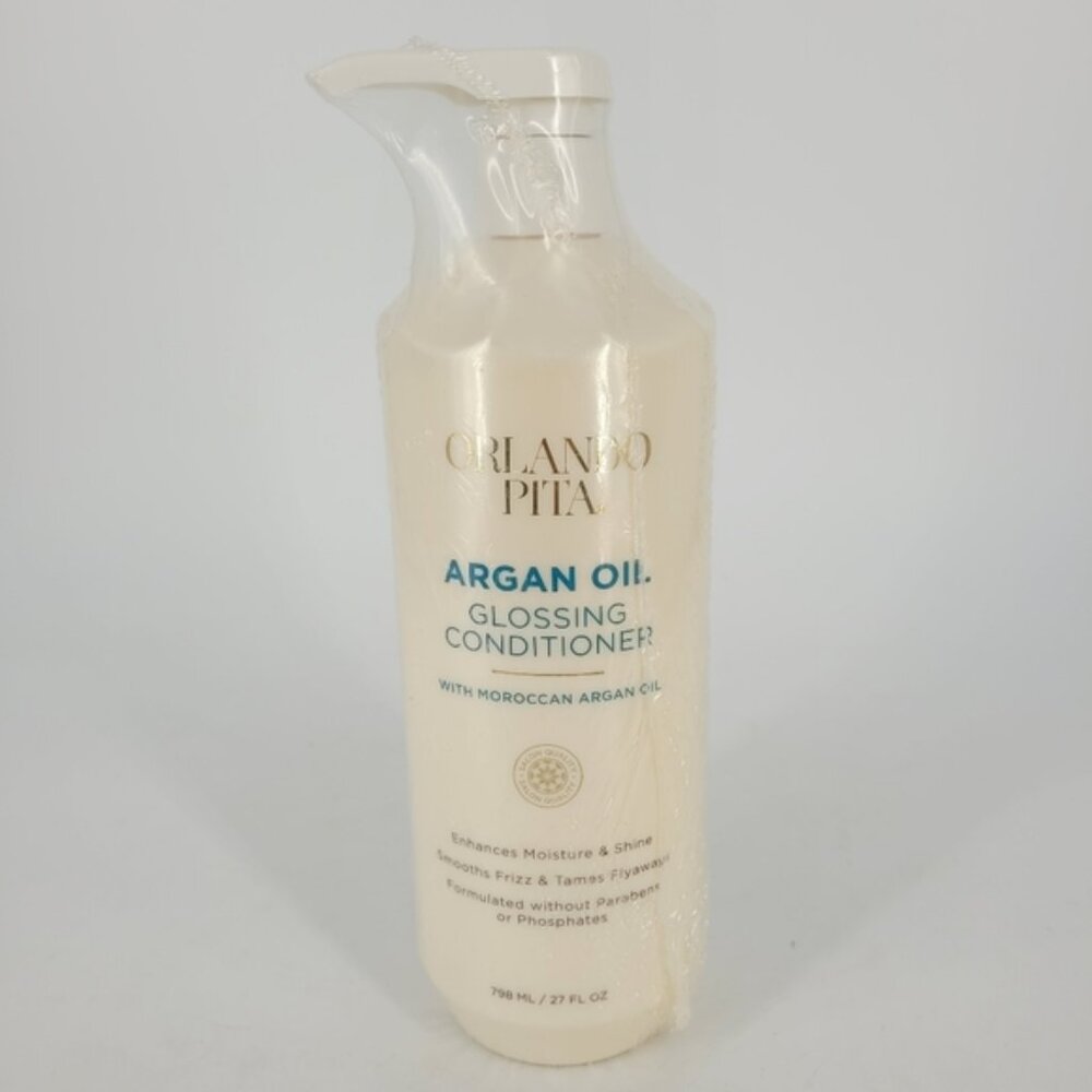 Orlando Pita Moroccan Argan Oil Glossing Conditioner Moisturizing Shine 27oz New
